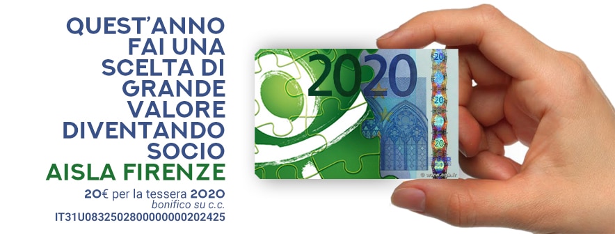SLA tessera aisla firenze 2020 copertina